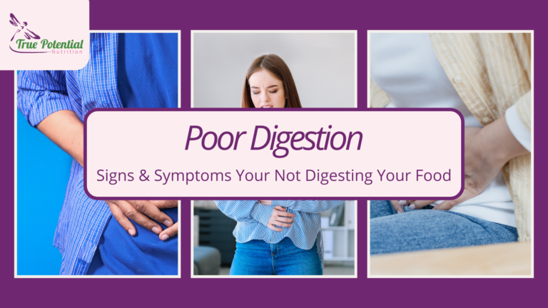 Read more about the article Signs & Symptoms Your Not Digesting Your Food