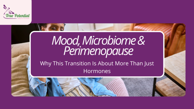 Read more about the article Mood, Microbiome & Perimenopause